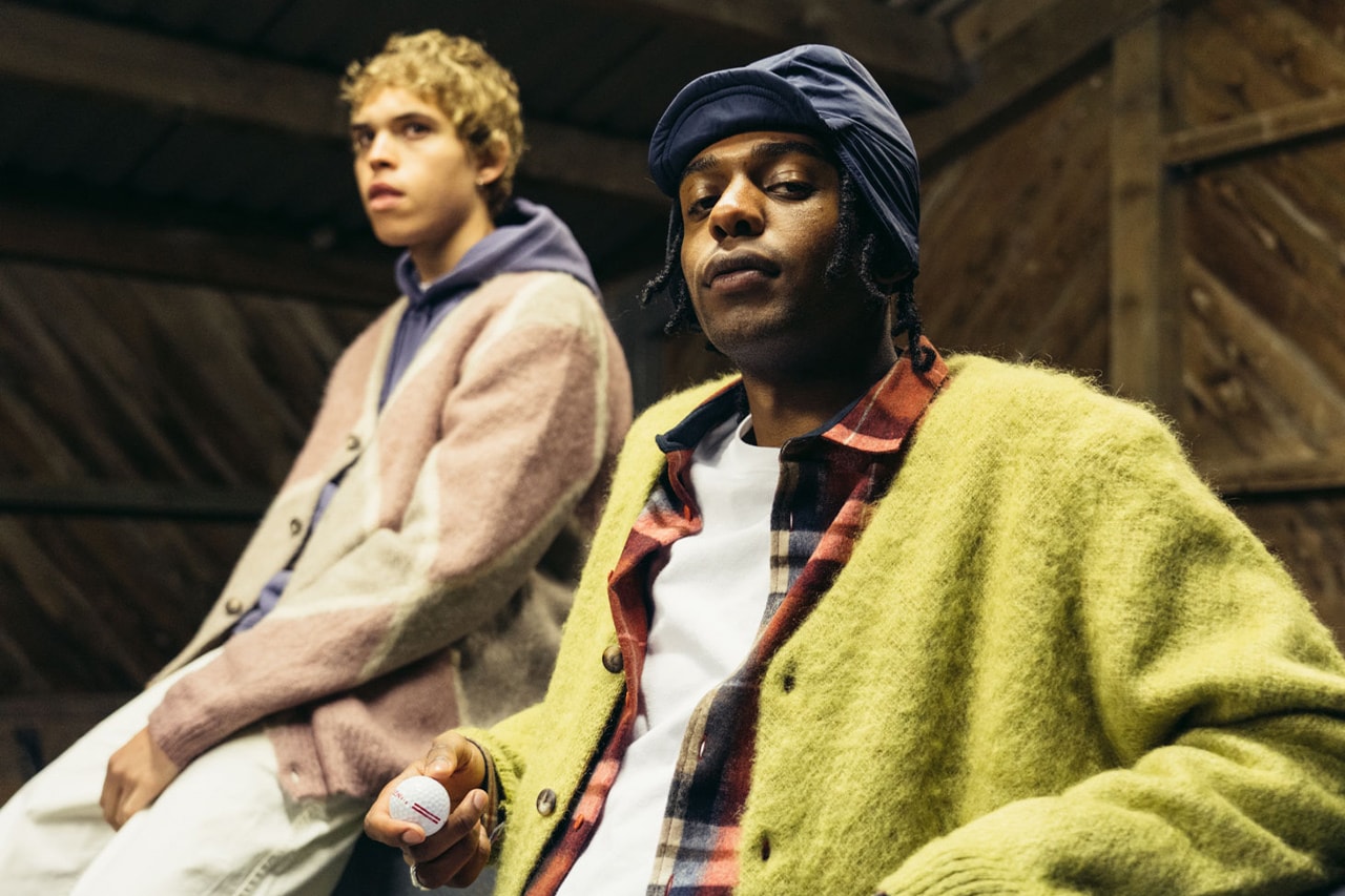 mohair cardigans oi polloi lyle and Scott release information golf editorial