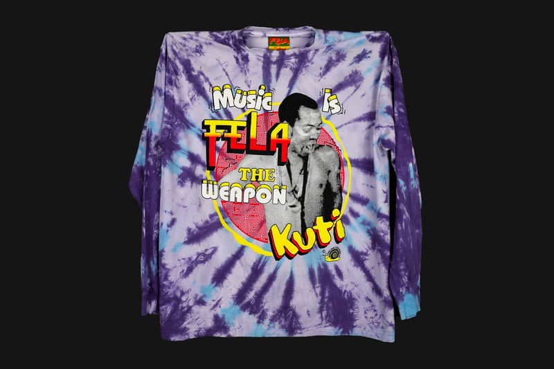 Online Ceramics Capsule Afrobeat Legend Fela Kuti tribute menswear streetwear t shirts long sleeves lps albums vinyl records nigerian african tote bag sticker waterbottle accessories