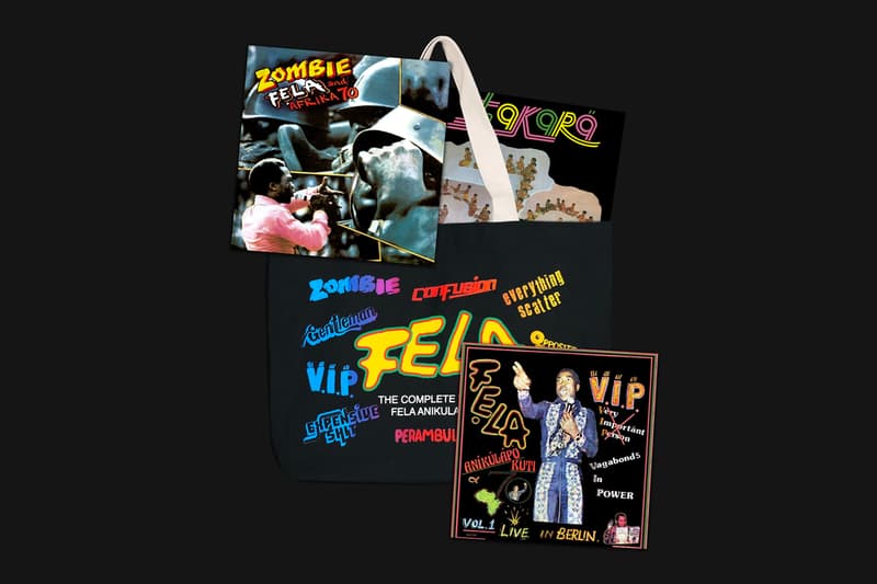 Online Ceramics Capsule Afrobeat Legend Fela Kuti tribute menswear streetwear t shirts long sleeves lps albums vinyl records nigerian african tote bag sticker waterbottle accessories