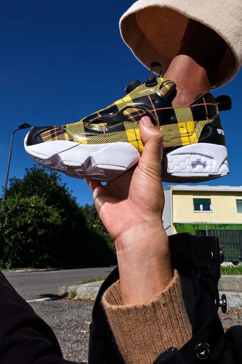 Opening Ceremony Reebok Instapump Fury OG Tartan plaid insta pump