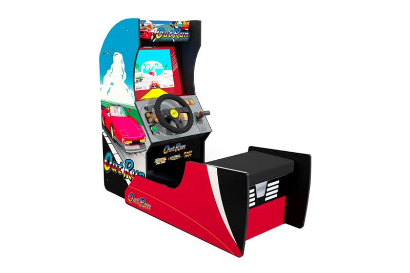Arcade1Up Debuts First Driving Cabinet OutRun Turbo OutRun OutRunners Power Drift games titles sega nostaglic retro vintage gaming