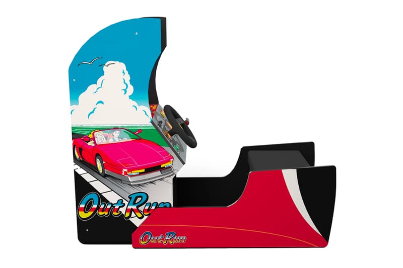 Arcade1Up Debuts First Driving Cabinet OutRun Turbo OutRun OutRunners Power Drift games titles sega nostaglic retro vintage gaming