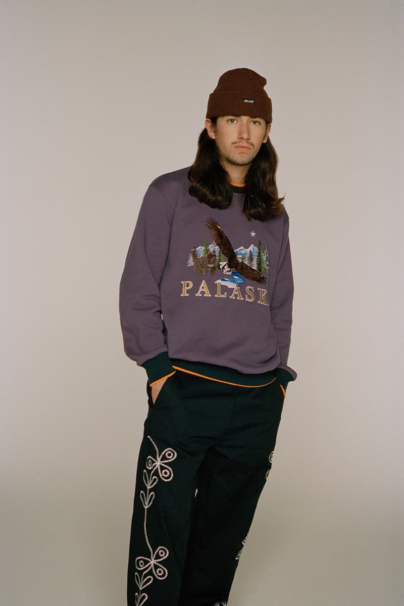 palace skateboards fall winter 2020 holiday Adidas firebird suburban bliss William Shakespeare  release information lookbook