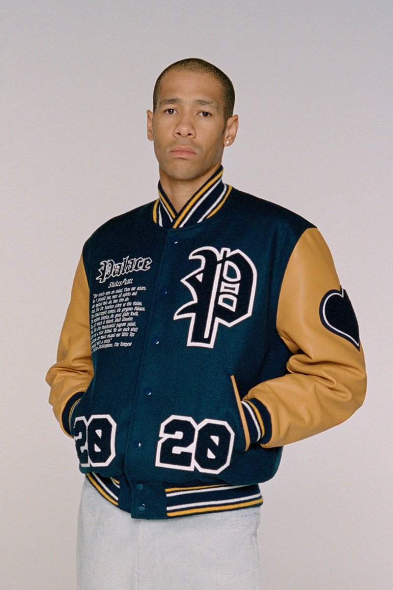 palace skateboards fall winter 2020 holiday Adidas firebird suburban bliss William Shakespeare  release information lookbook