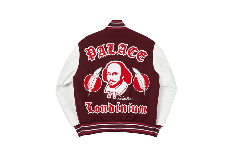 palace skateboards holiday 2020 jackets and outerwear William Shakespeare parka reversible 