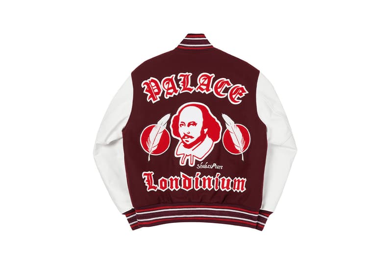 palace skateboards holiday 2020 jackets and outerwear William Shakespeare parka reversible