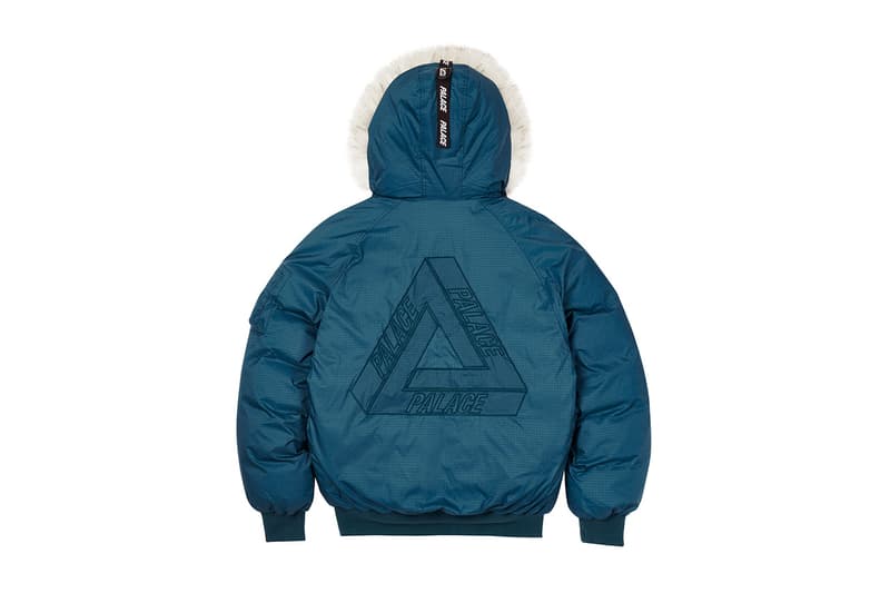 palace skateboards holiday 2020 jackets and outerwear William Shakespeare parka reversible