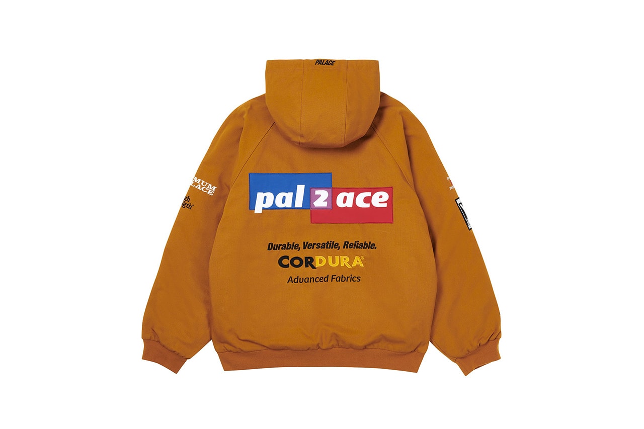 palace skateboards holiday 2020 jackets and outerwear William Shakespeare parka reversible 