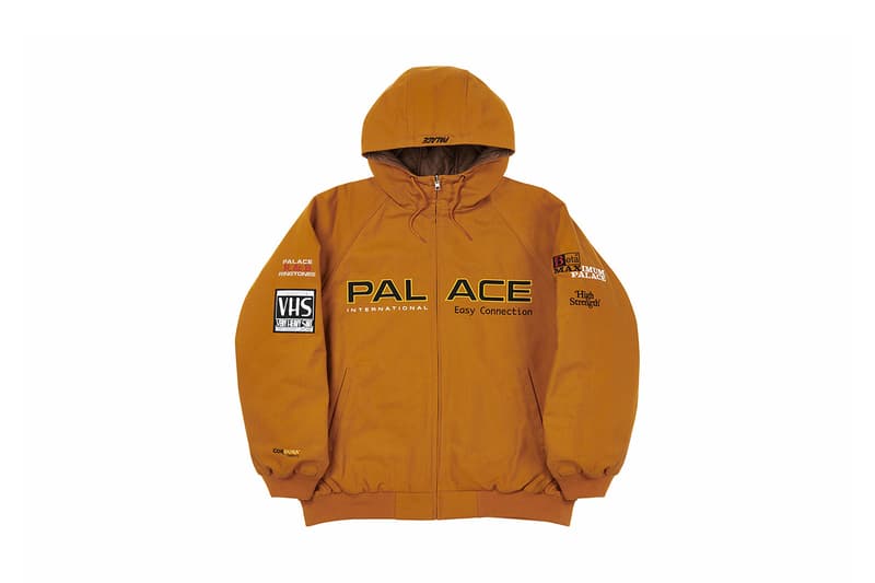 palace skateboards holiday 2020 jackets and outerwear William Shakespeare parka reversible