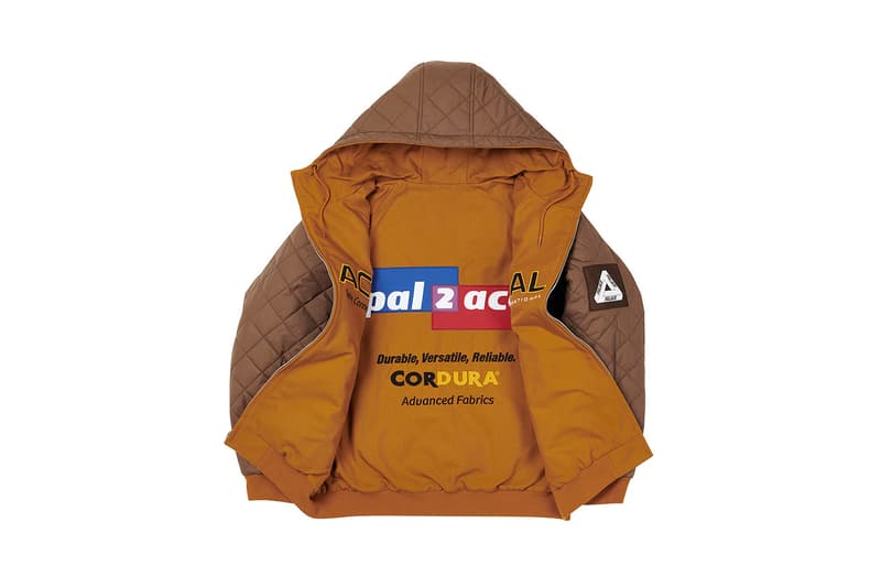palace skateboards holiday 2020 jackets and outerwear William Shakespeare parka reversible