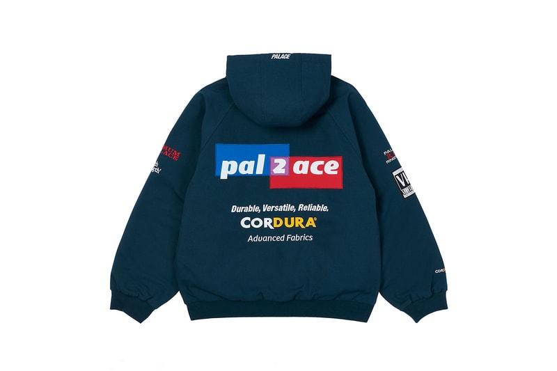 palace skateboards holiday 2020 jackets and outerwear William Shakespeare parka reversible 