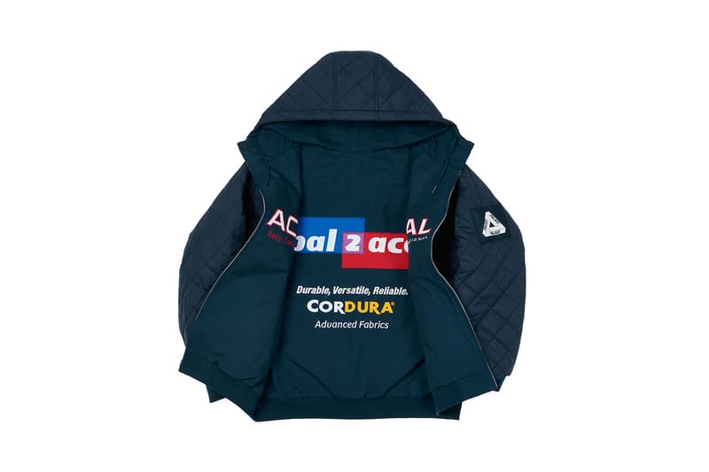 palace skateboards holiday 2020 jackets and outerwear William Shakespeare parka reversible