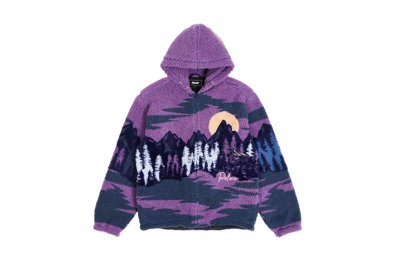 palace skateboards holiday 2020 jackets and outerwear William Shakespeare parka reversible