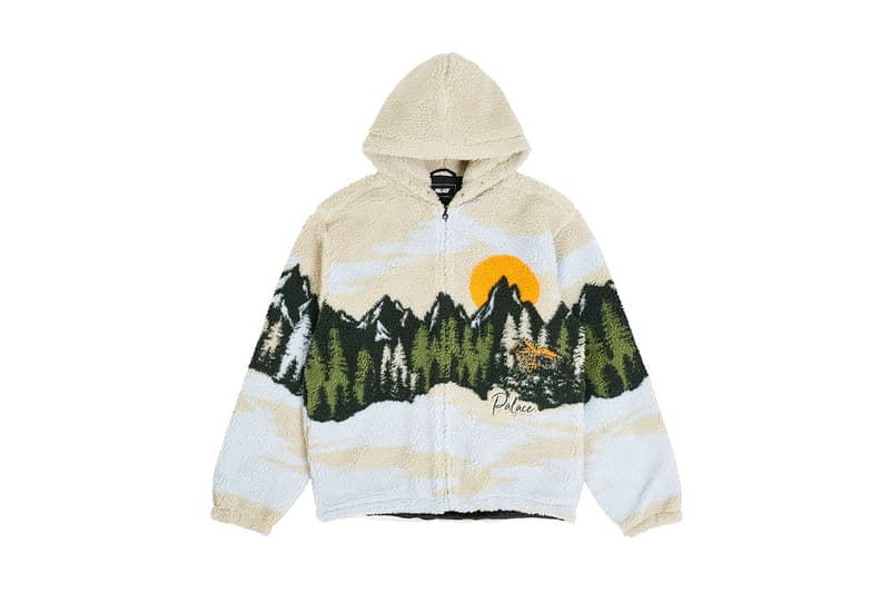 palace skateboards holiday 2020 jackets and outerwear William Shakespeare parka reversible