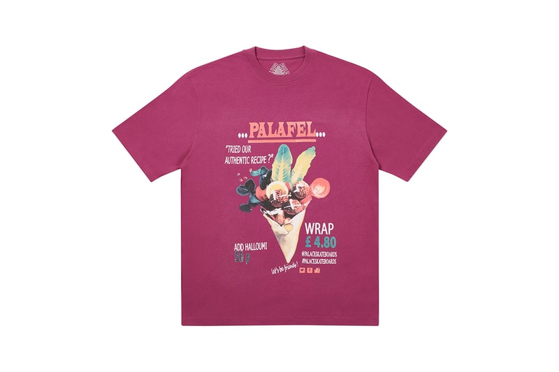 palace skateboards london winter 2020 week six drop list graphic t-shirt palafel polartec jacket tweed deerstalker hat release information