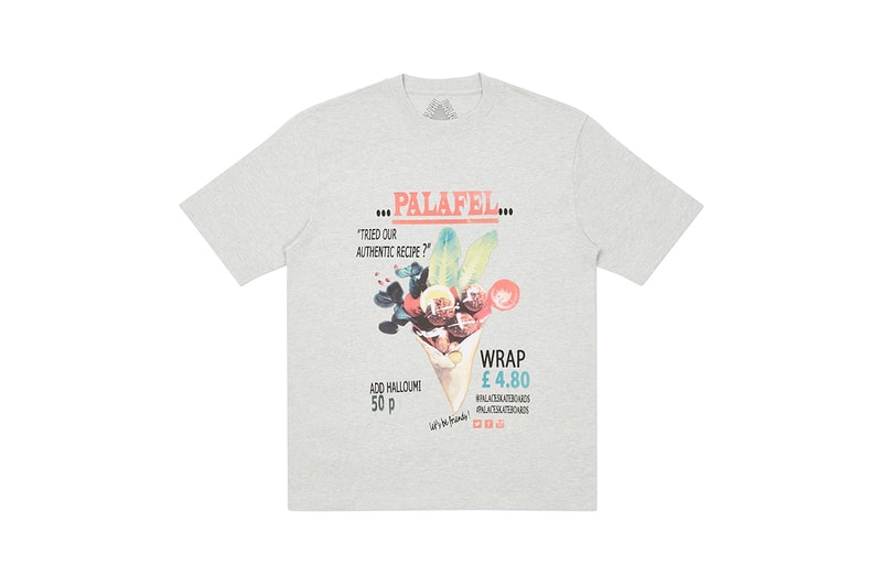 palace skateboards london winter 2020 week six drop list graphic t-shirt palafel polartec jacket tweed deerstalker hat release information