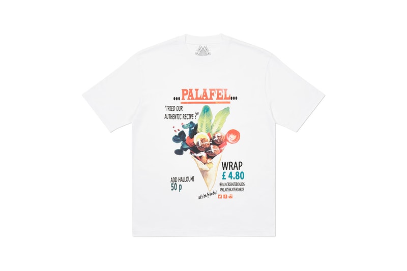 palace skateboards london winter 2020 week six drop list graphic t-shirt palafel polartec jacket tweed deerstalker hat release information
