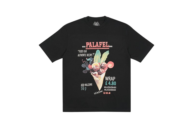 palace skateboards london winter 2020 week six drop list graphic t-shirt palafel polartec jacket tweed deerstalker hat release information