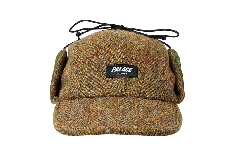 palace skateboards london winter 2020 week six drop list graphic t-shirt palafel polartec jacket tweed deerstalker hat release information