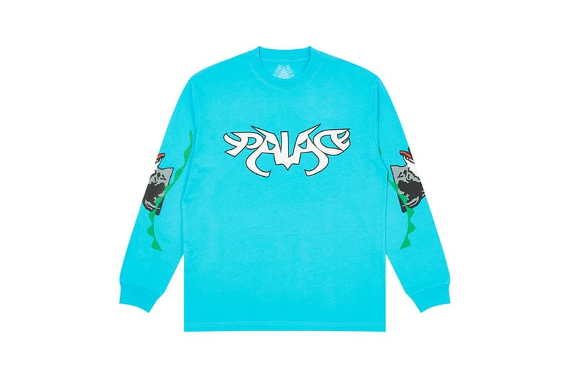 palace holiday 2020 t-shirts tees long sleeved graphic release information where to  buy when does it drop