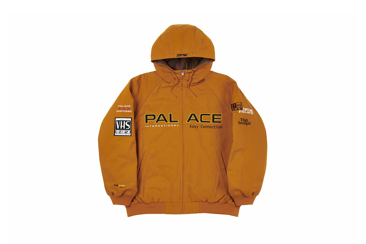 Palace skateboards holiday 2020 latest drop week 2 reversible coat accessories caps hats tracksuits fleece Christmas jumper