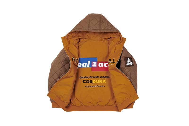 Palace skateboards holiday 2020 latest drop week 2 reversible coat accessories caps hats tracksuits fleece Christmas jumper