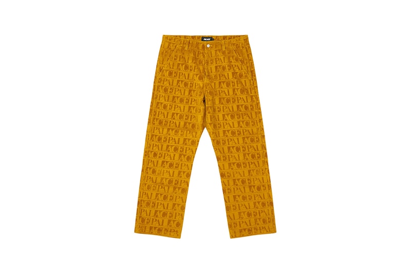 palace skateboards holiday 2020 bottoms release information jeans