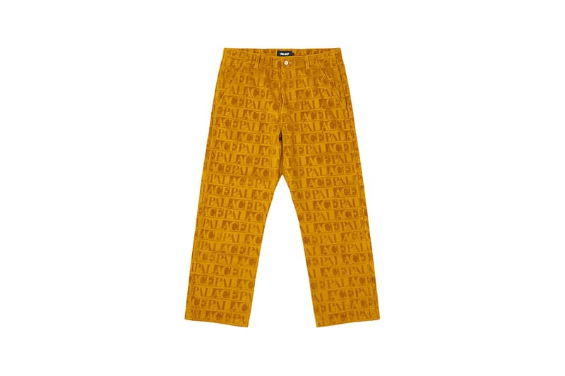 palace skateboards holiday 2020 bottoms release information jeans