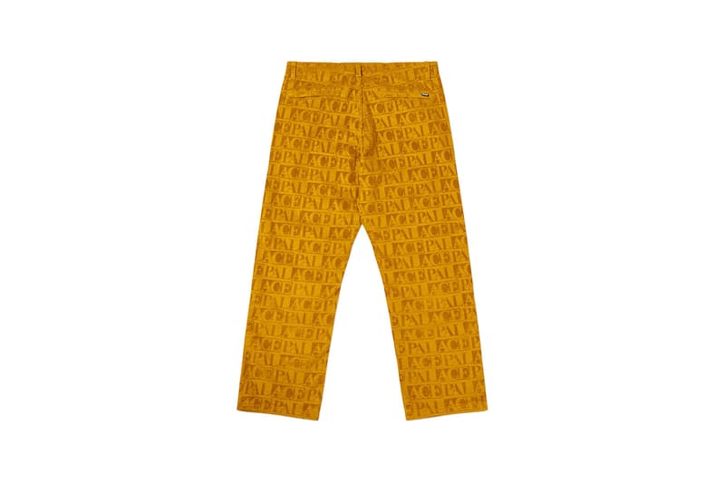 palace skateboards holiday 2020 bottoms release information jeans