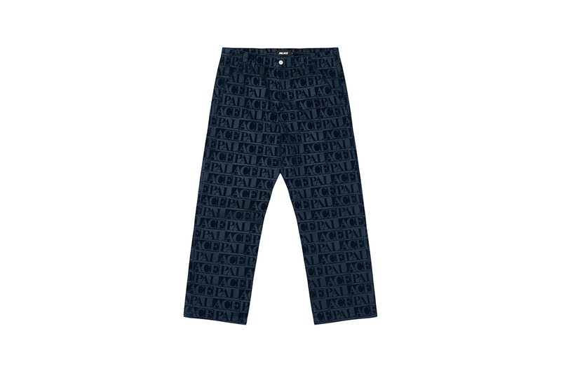 palace skateboards holiday 2020 bottoms release information jeans