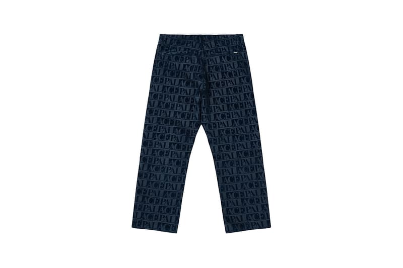 palace skateboards holiday 2020 bottoms release information jeans
