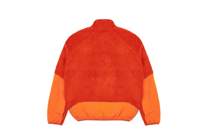 palace tracksuits holiday 2020 release information orange fleece white black matching