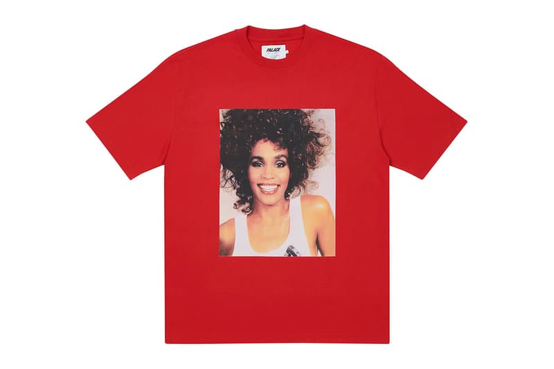 Palace Whitney Houston Capsule for Charity Release Info Skateboards Jacket T shirt cap hat Rock and Roll Hall of Fame Sweater ebbets