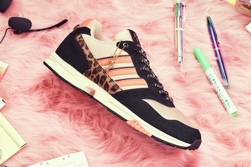 pam pam adidas zx 1000 collaboration white pink black cheetah FZ0829 release date info photos