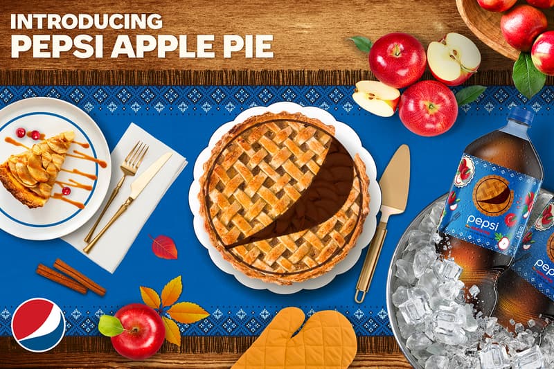 Pepsi Thanksgiving Apple Pie Cola News Apple pie cinnamon family pop coke cola soft drinks sweets dessert crust baking