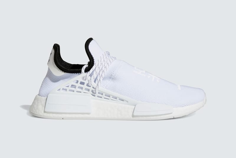 adidas nmd human race white