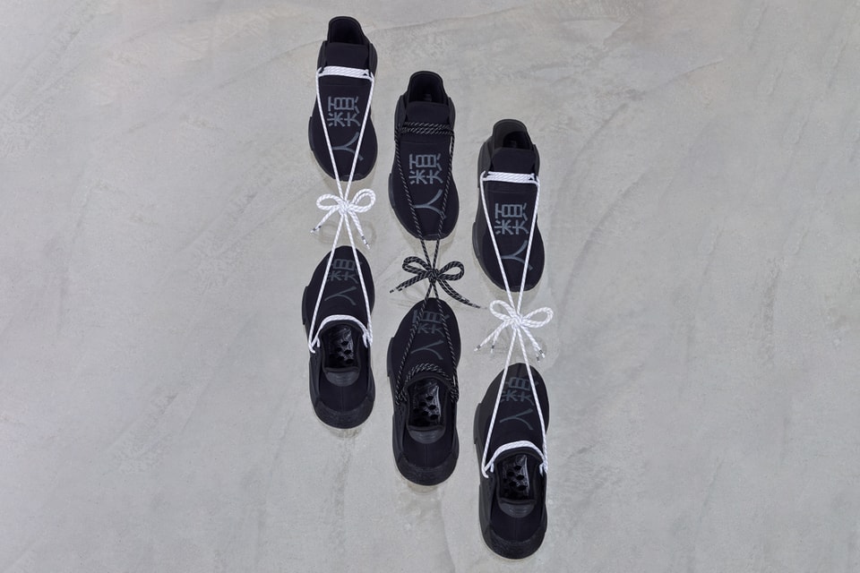 Pharrell X Adidas Originals Nmd Hu Monochrome Black Hypebeast Pharrell X Adidas Originals Nmd Hu Monochrome Black Hypebeast