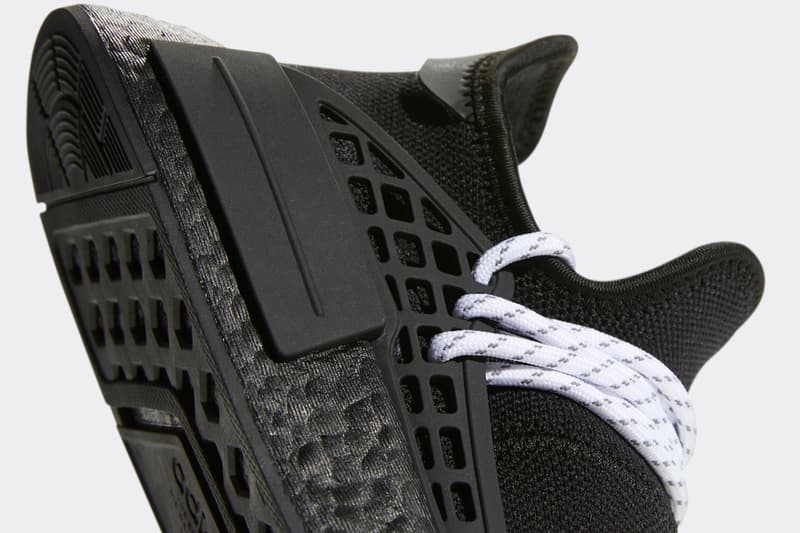 Pharrell X Adidas Originals Nmd Hu Monochrome Black Hypebeast Pharrell X Adidas Originals Nmd Hu Monochrome Black Hypebeast