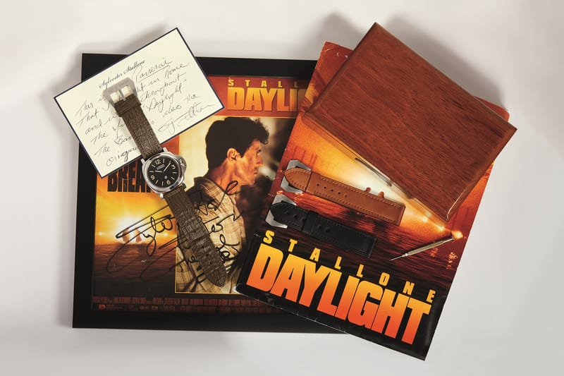 PANERAI Pre Vendome Daylight Slytech Special Sylvester Stallone Movie Men  Watch | eBay