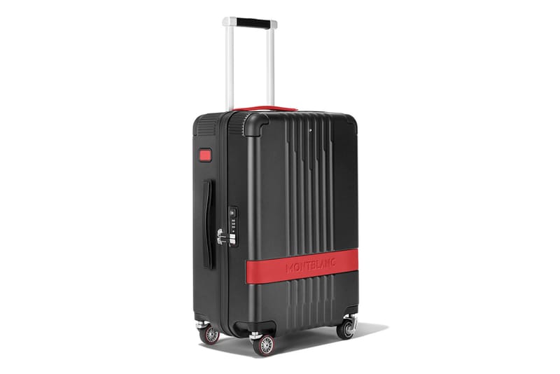 Montblanc's Latest Sturdy Suitcase Features Pirelli's Race-Ready Tires