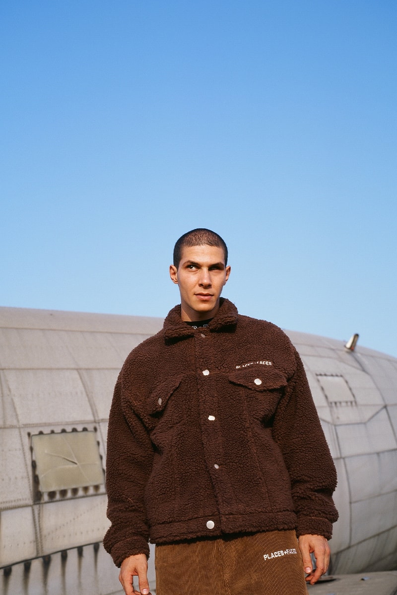 places+Faces fall winter 2020 release third instalment drop t-shirts sherpa jackets 