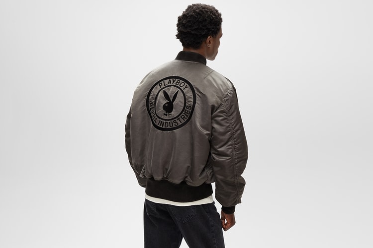 Playboy Adds Bunny Logo and Vintage Magazine Covers To Alpha Industries' MA-1 Jacket