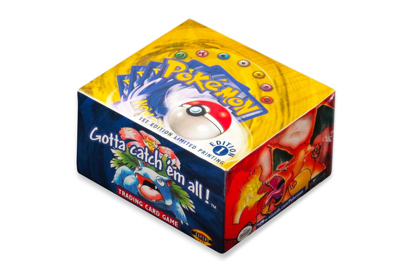 Pre Auction Rare Pokemon Box Set 300000 USD dollars charizard gotta catch em all booster pack gem mint condition heritage auctions