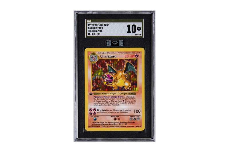 Rare First-Edition Pokémon Charizard Card Sells for $336,000 USD at  Heritage Auctions