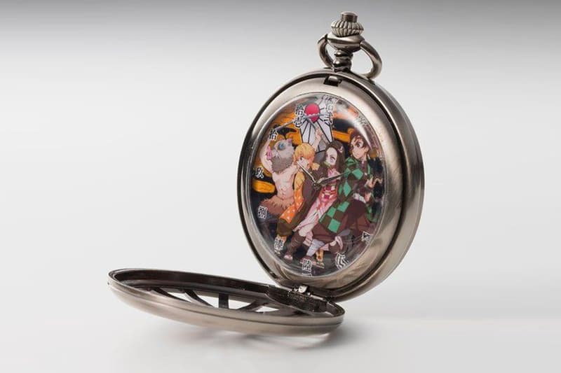 Premium Bandai Demon Slayer Pocket Watch Tanjiro Kamado Inosuke Hashibira Zenitsu Agatsuma Nezuko Kamado anime manga ufotable