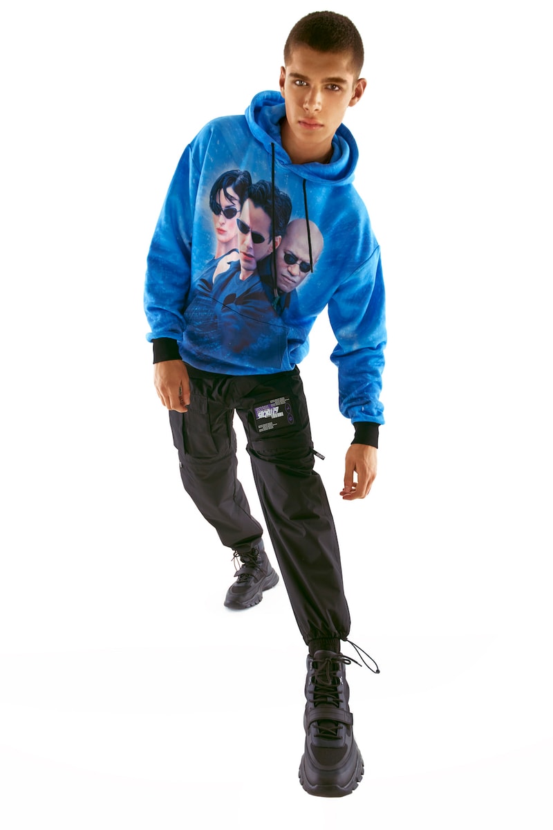 pull&bear sicko19 exclusive collection the matrix saga trilogy prints apparel sci-fi