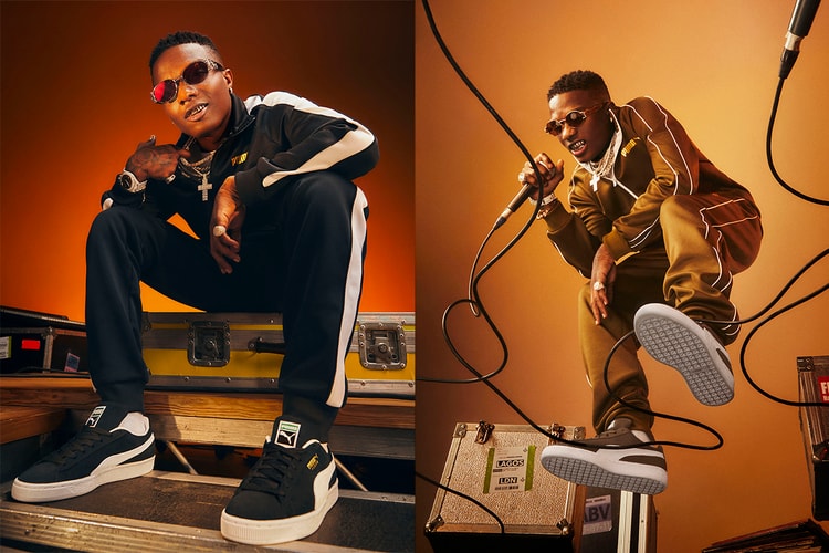 PUMA Recruits Wizkid to Launch Suede Classics FW20 Collection