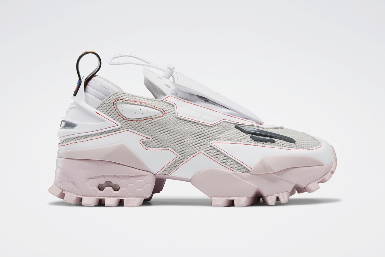 pyer moss kerby jean raymond reebok experiment 4 fury trail salty grey old white ashen lilac red FX7547 official release date info photos price store list buying guide