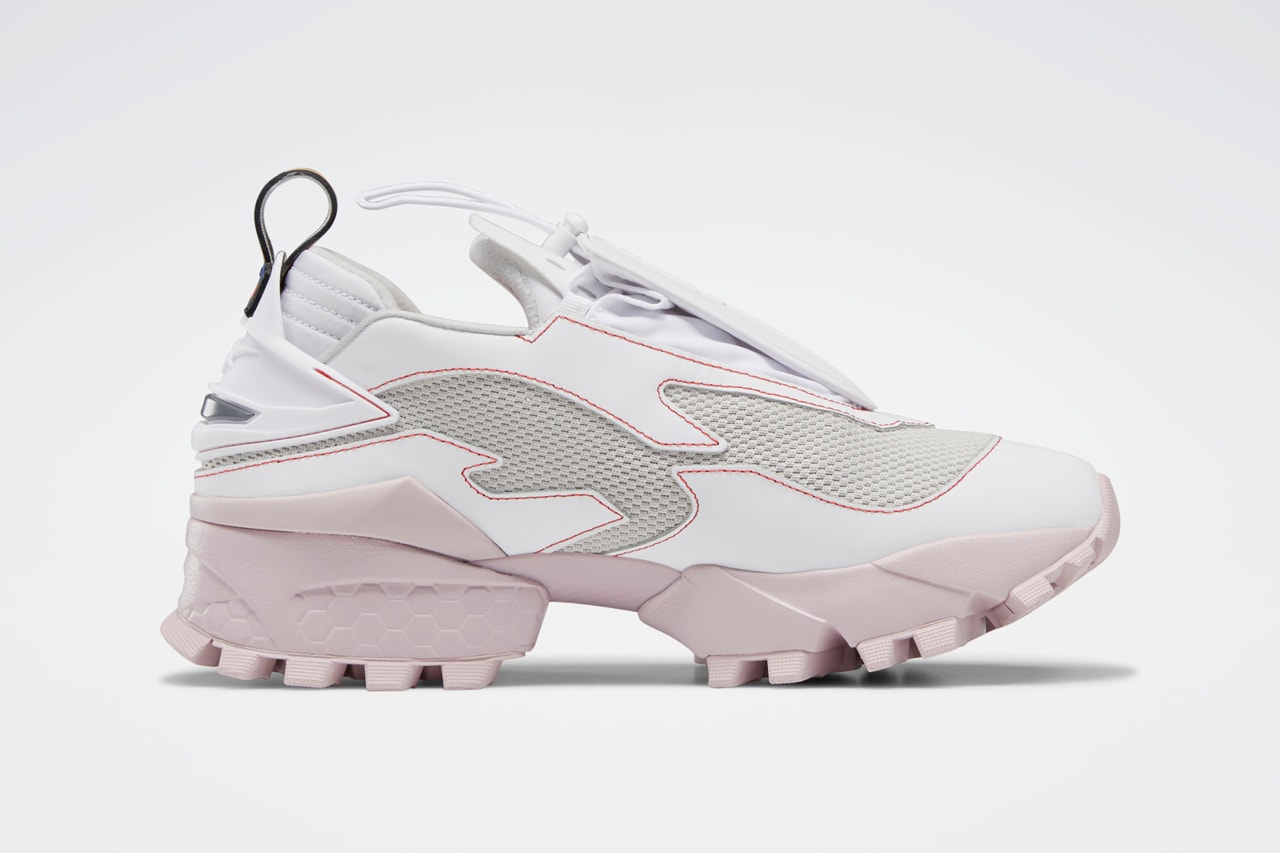 pyer moss kerby jean raymond reebok experiment 4 fury trail salty grey old white ashen lilac red FX7547 official release date info photos price store list buying guide