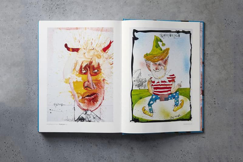 ralph steadman a life in ink chronicle books release artworks drawings illustrations